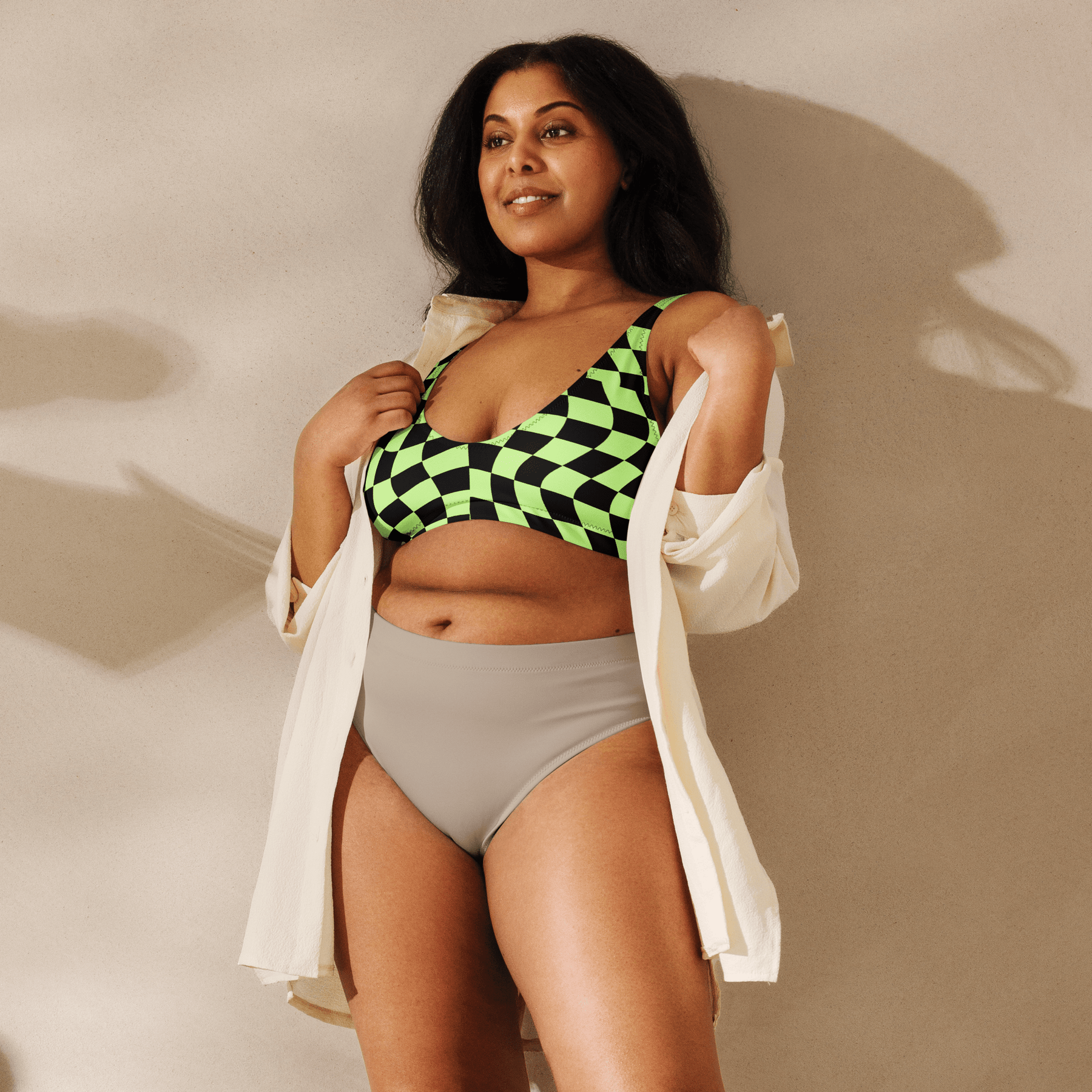 Toxic Tiles Sport Bikini Top - Goth Cloth Co.2522582_12035
