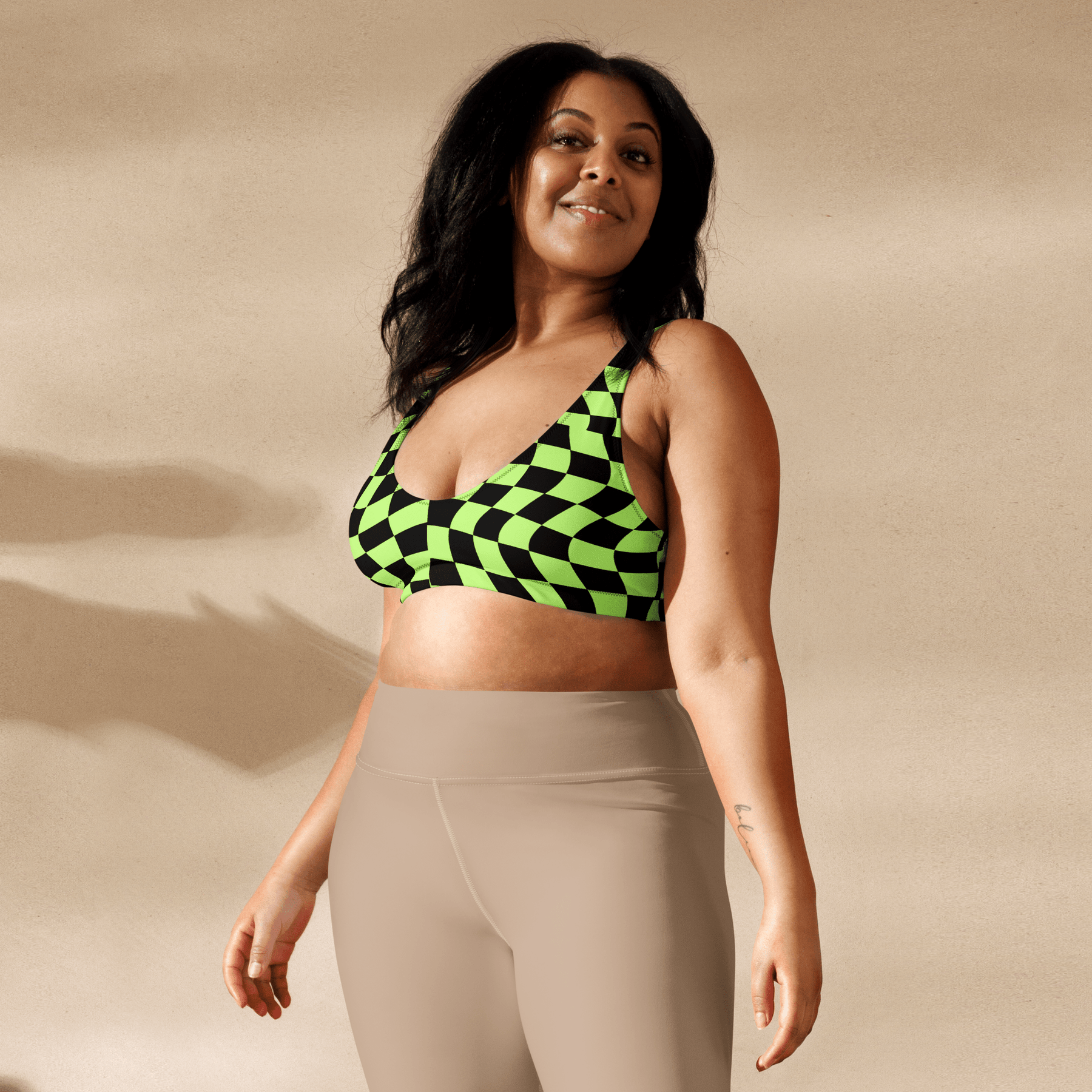 Toxic Tiles Sport Bikini Top - Goth Cloth Co.2522582_12035
