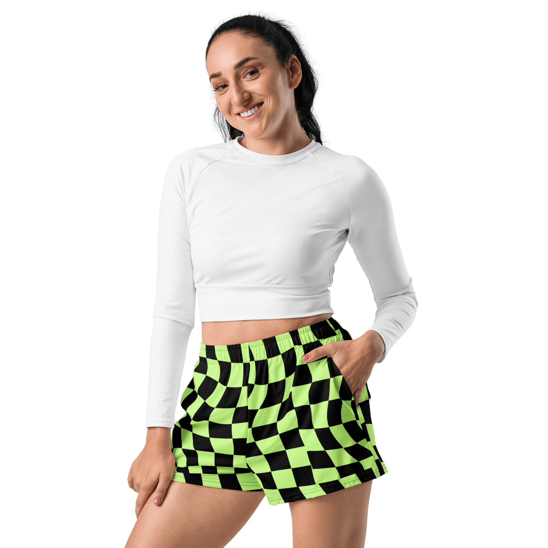 Toxic Tiles Unisex Swim Trunks - Goth Cloth Co.5058248_9804
