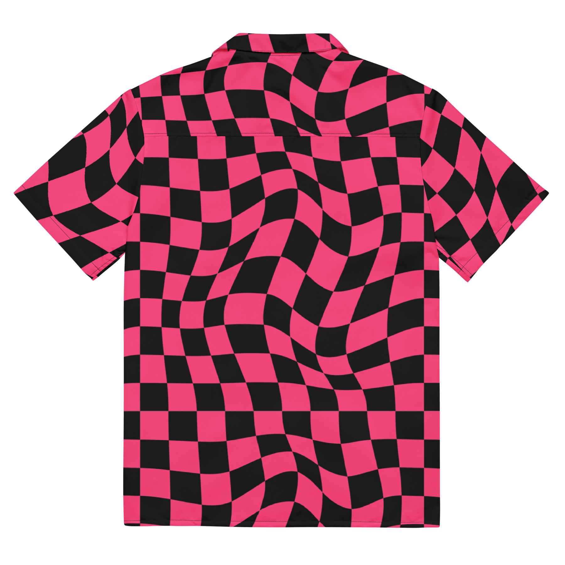 Twisted Tiles Checkerboard Button Up Shirt - Goth Cloth Co.8320373_17117