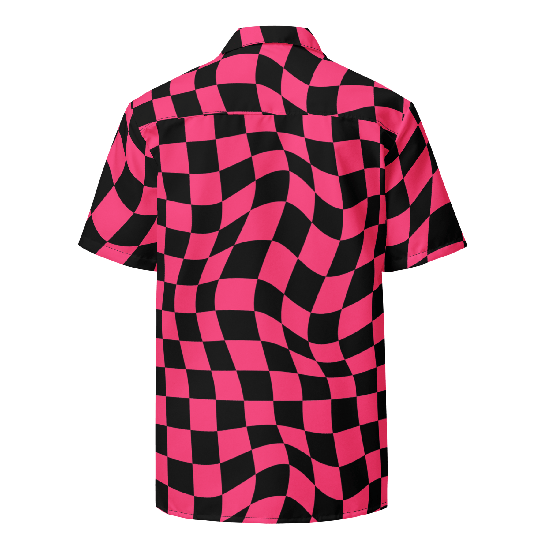 Twisted Tiles Checkerboard Button Up Shirt - Goth Cloth Co.8320373_17117