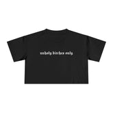 Unholy Bitches Only Cropped Tee - Goth Cloth Co.T-Shirt98552390173869396252