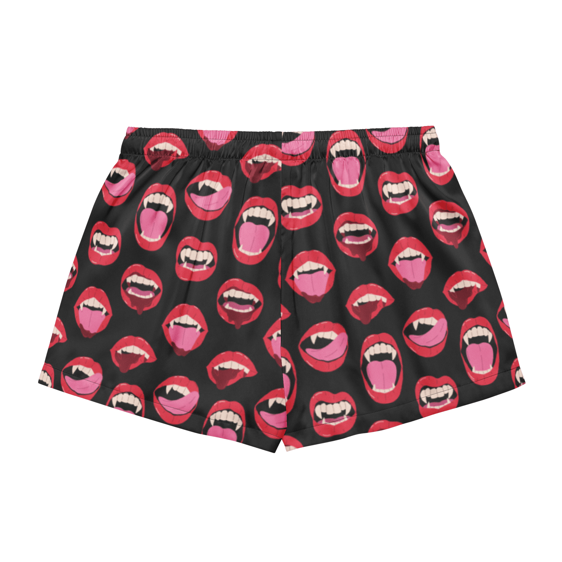 Vampire Kiss Silky Pajama Shorts - Goth Cloth Co.8089468_20988