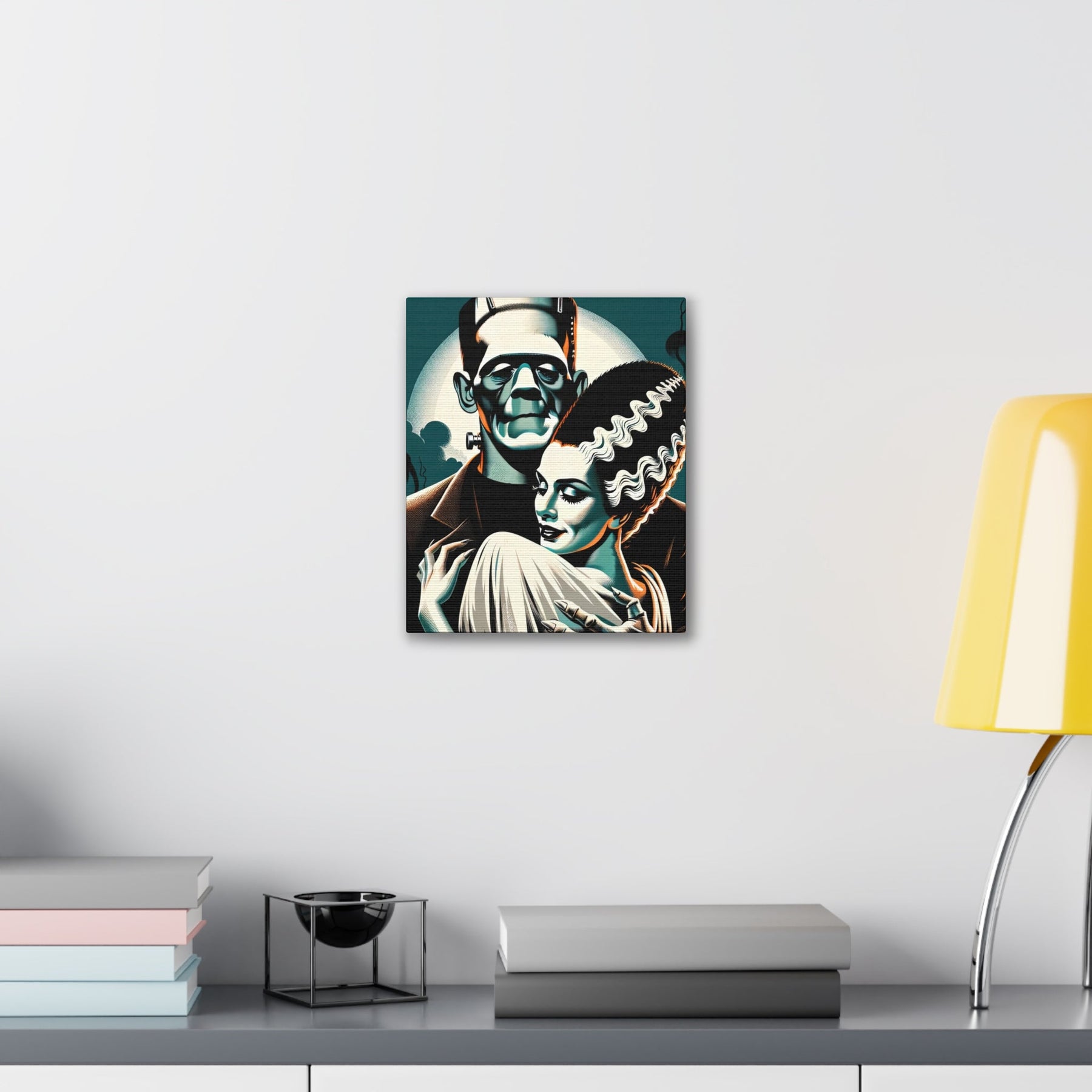 Vintage Horror Frankenstein & Bride Canvas Wall Art - Goth Cloth Co.Canvas31810430303878884373