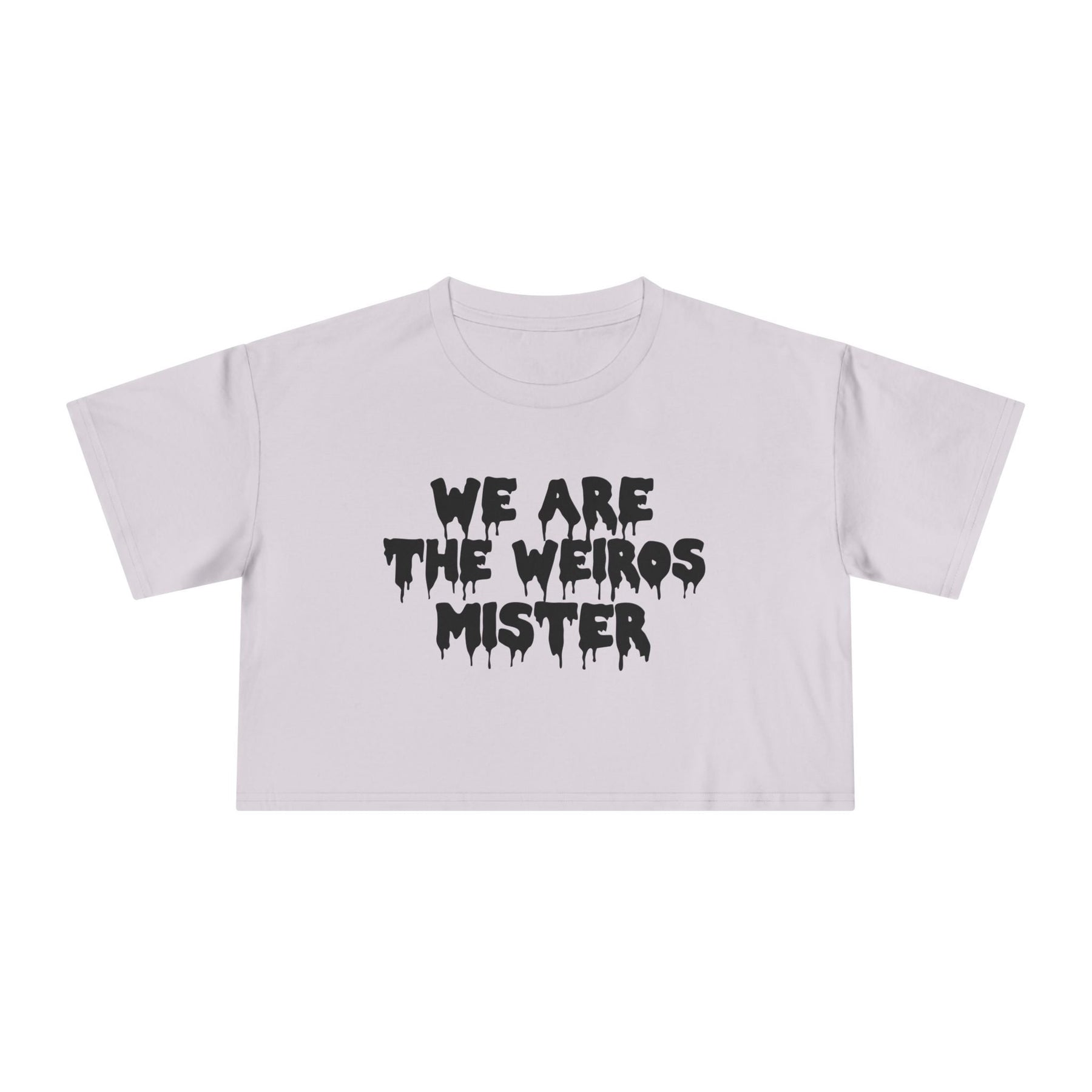 We Are The Weirdos Crop Top - Goth Cloth Co.T-Shirt19357842148949335703