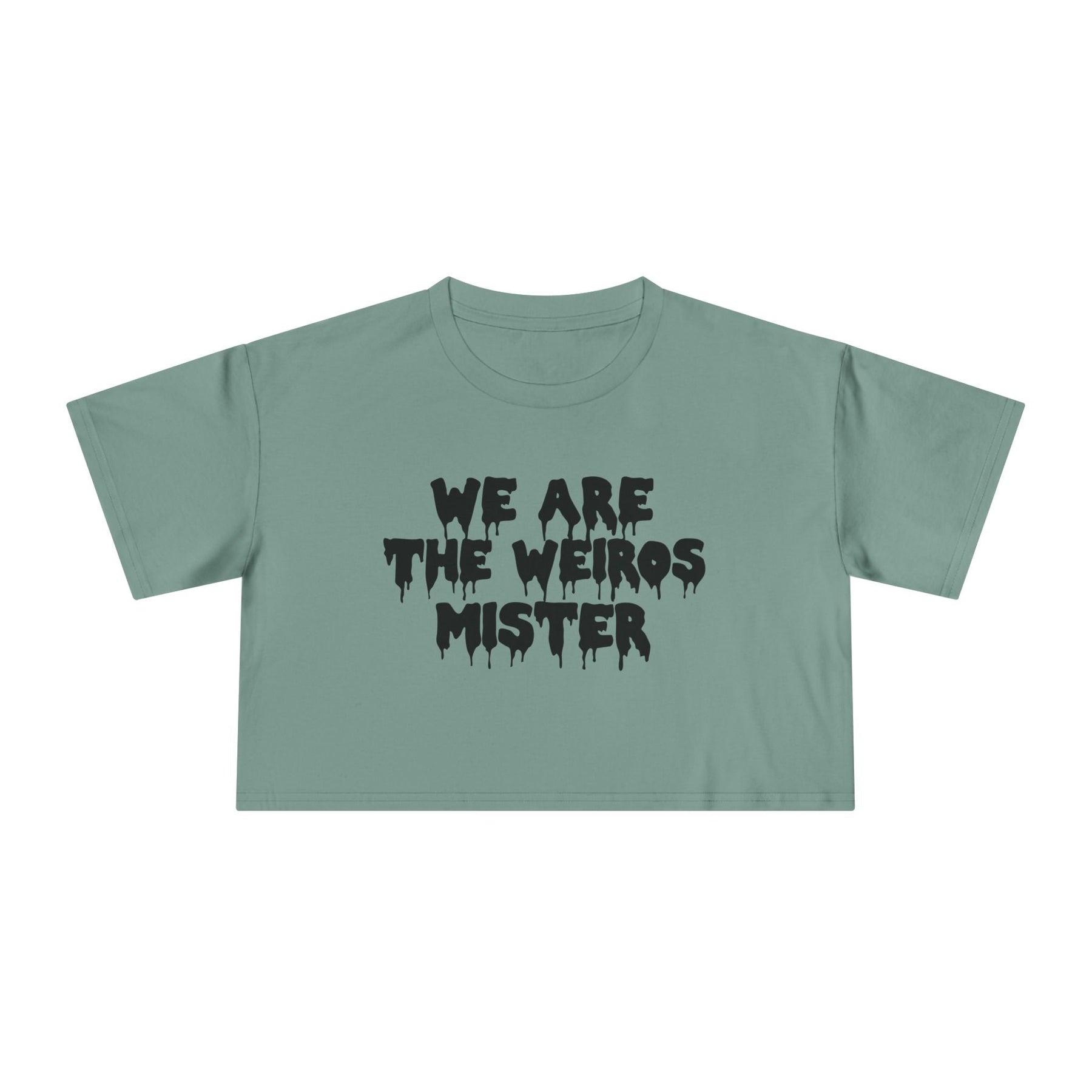 We Are The Weirdos Crop Top - Goth Cloth Co.T-Shirt21898634758919705614