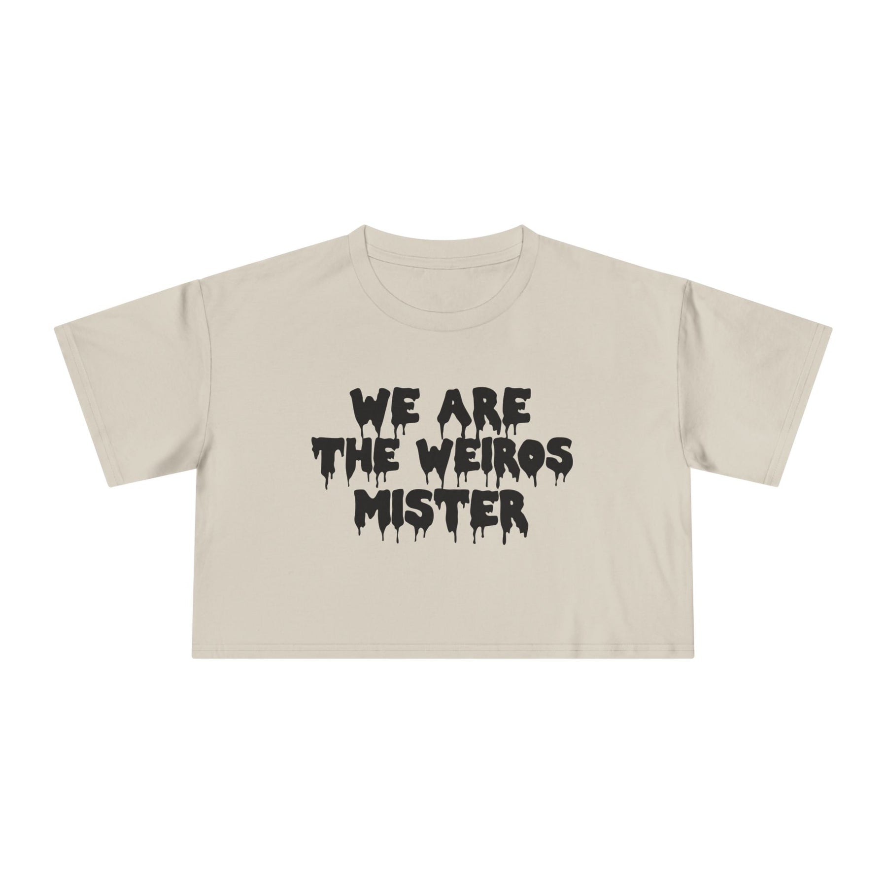 We Are The Weirdos Crop Top - Goth Cloth Co.T-Shirt33496458894558157419