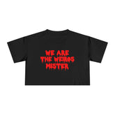 We Are The Weirdos Crop Top - Goth Cloth Co.T-Shirt39419391520217711169