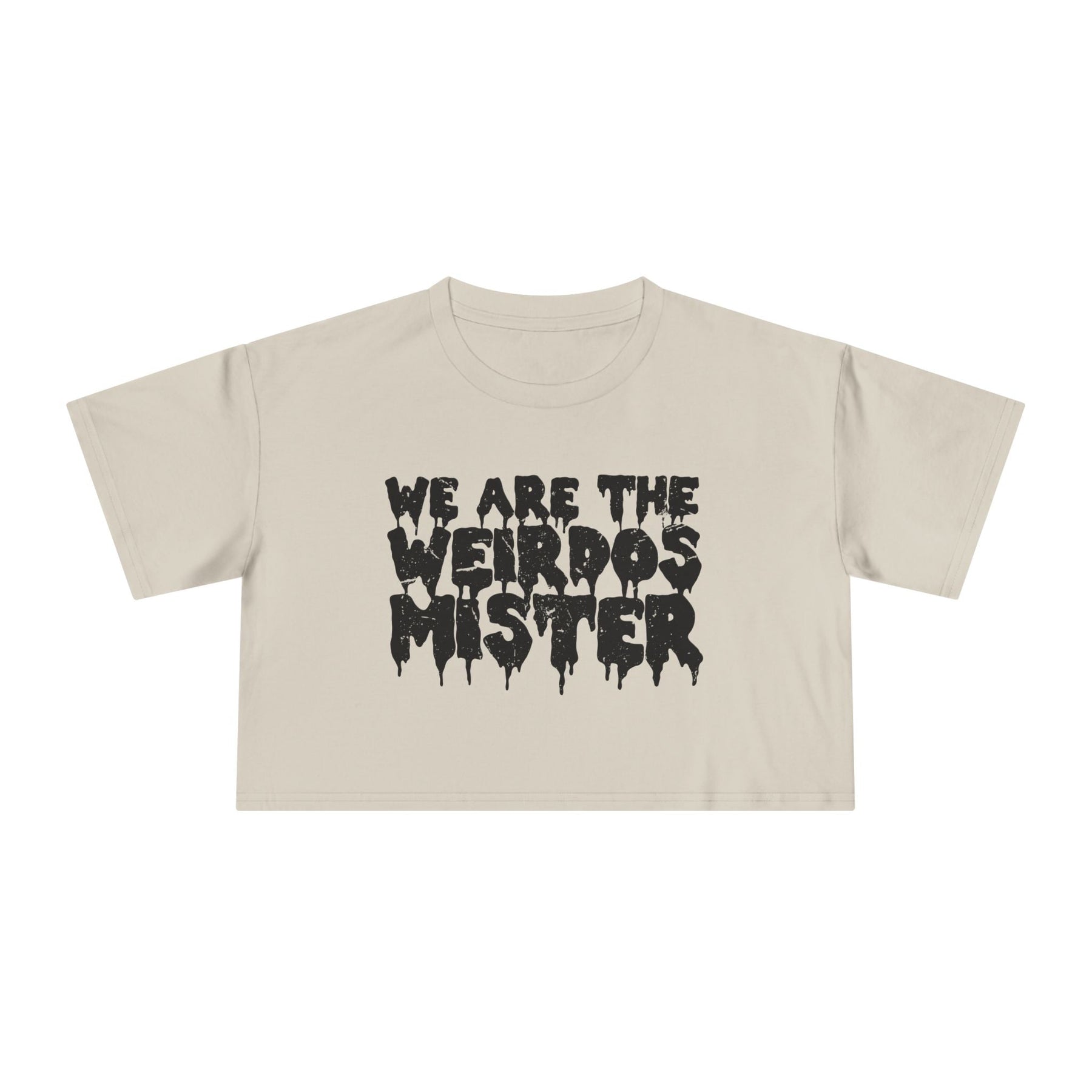 We Are The Weirdos Mister Crop Top - Goth Cloth Co.T-Shirt19239052031471089936
