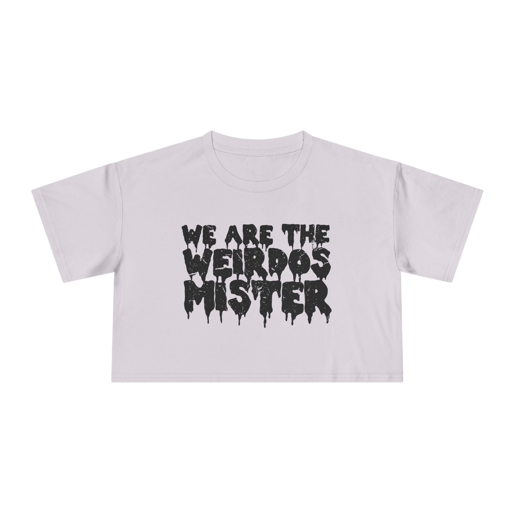 We Are The Weirdos Mister Crop Top - Goth Cloth Co.T-Shirt33641938531040794245