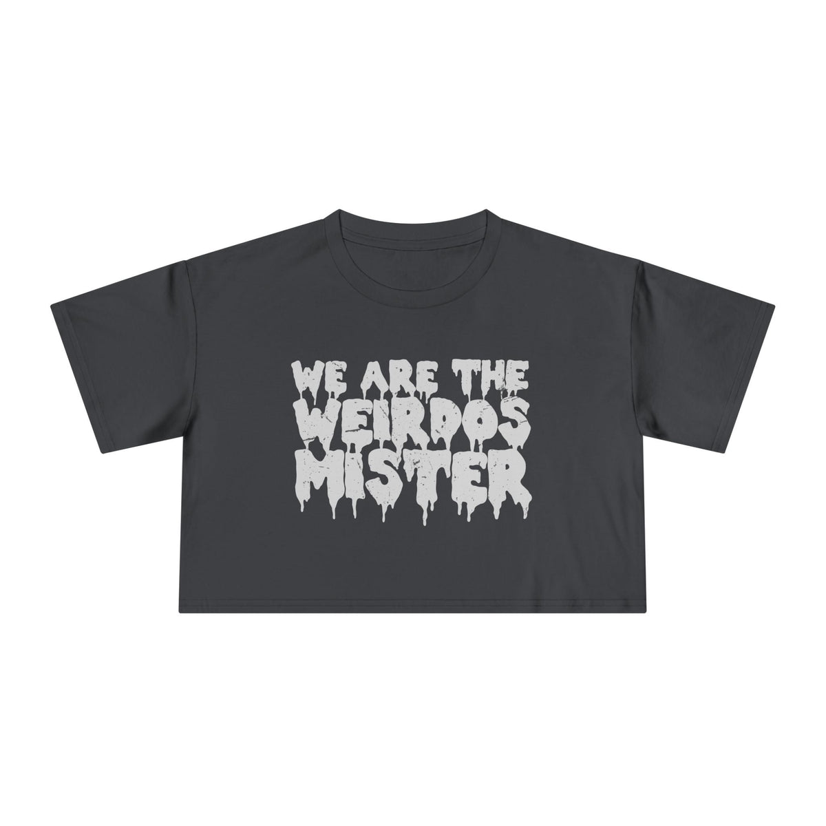 We Are The Weirdos Mister Crop Top - Goth Cloth Co.T-Shirt64826785824305864067