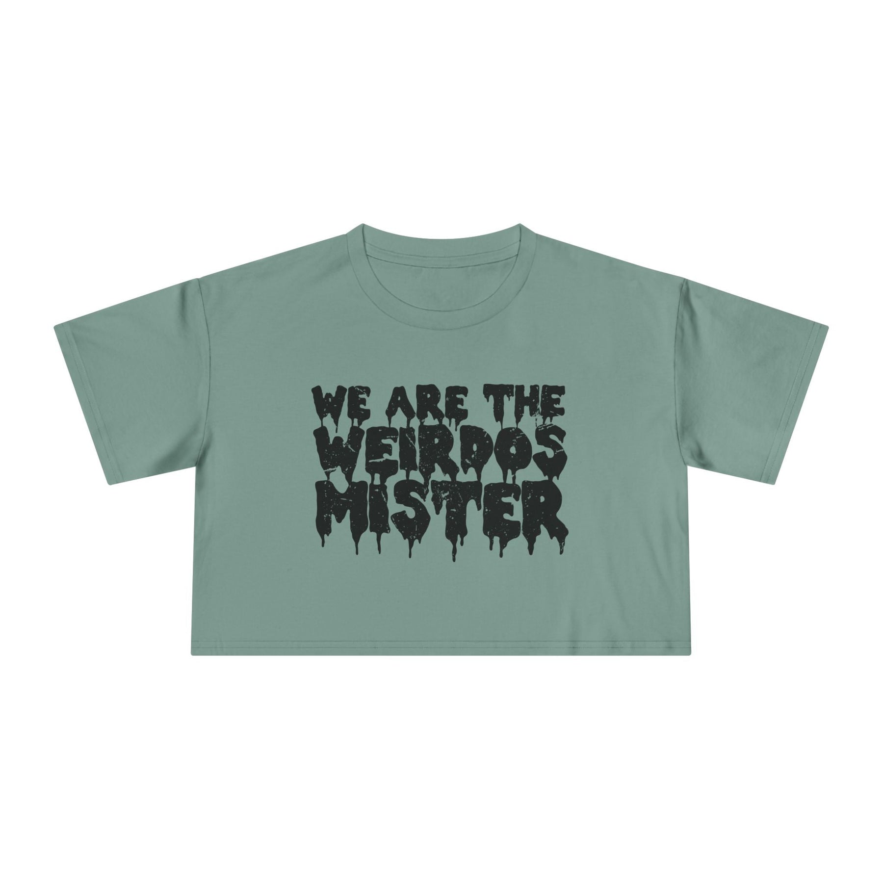 We Are The Weirdos Mister Crop Top - Goth Cloth Co.T-Shirt82621534853540544649