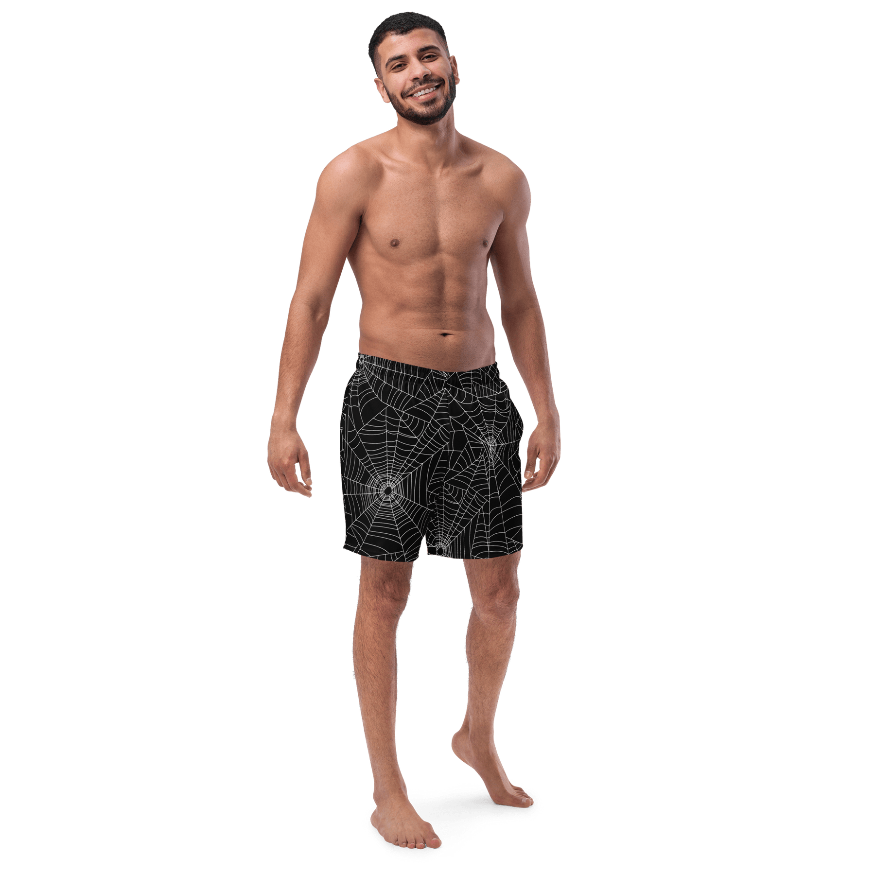 Web Weaver Men's Swim Trunks - Goth Cloth Co.1667551_14636