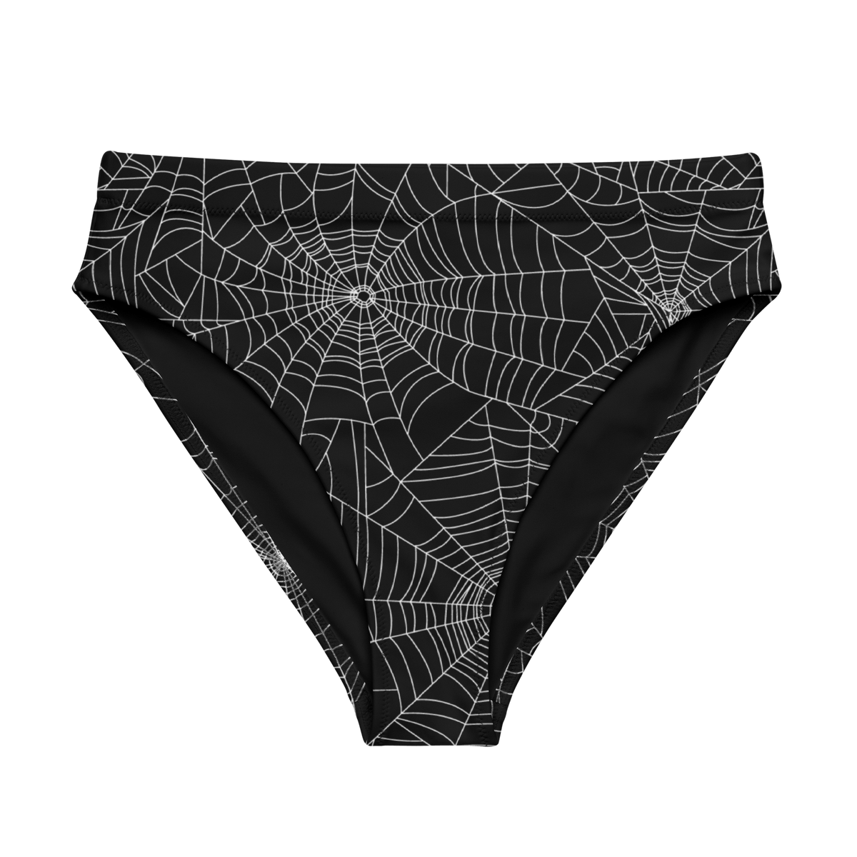 Web Weaver Sport High - Waisted Bikini Bottom - Goth Cloth Co.1364698_12042