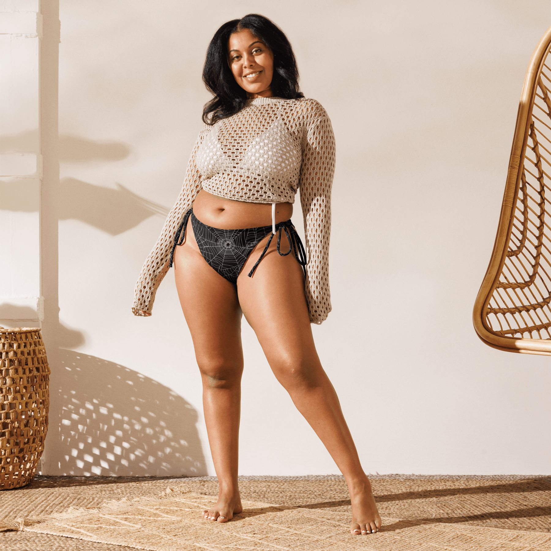 Web Weaver String Bikini Bottom - Goth Cloth Co.4200803_16575