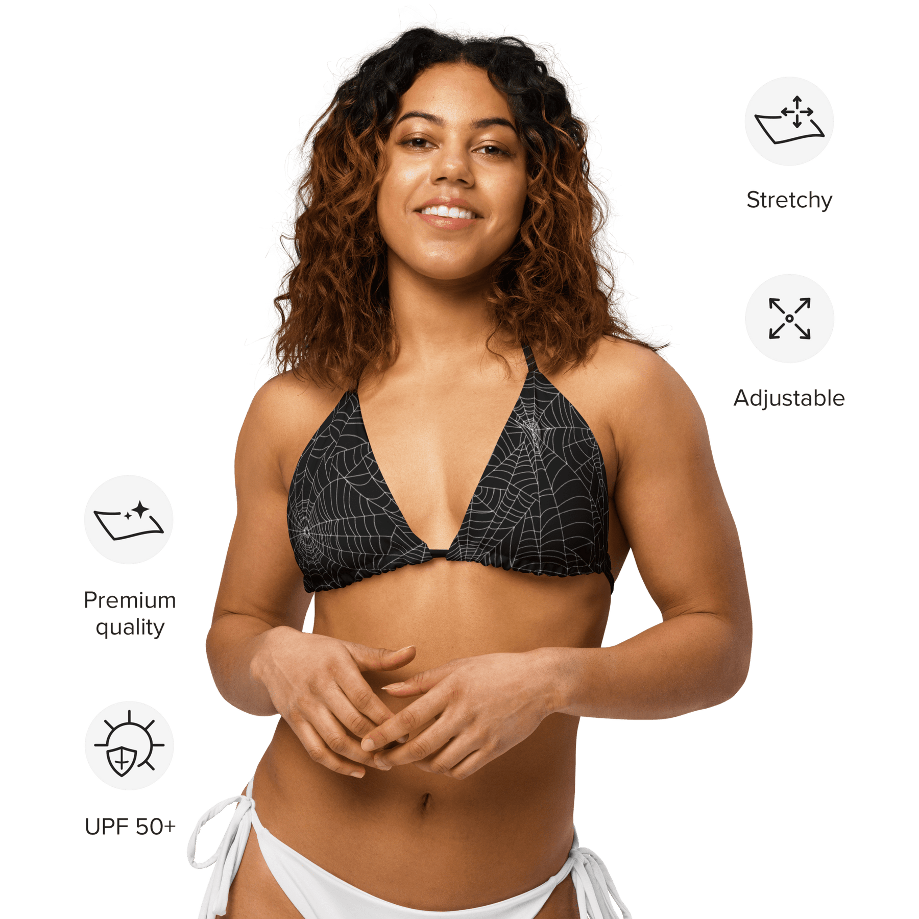 Web Weaver String Bikini Top - Goth Cloth Co.6529133_16564