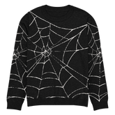 Webs We Weave Knit Crew Neck Sweater - Goth Cloth Co.7150911_19635