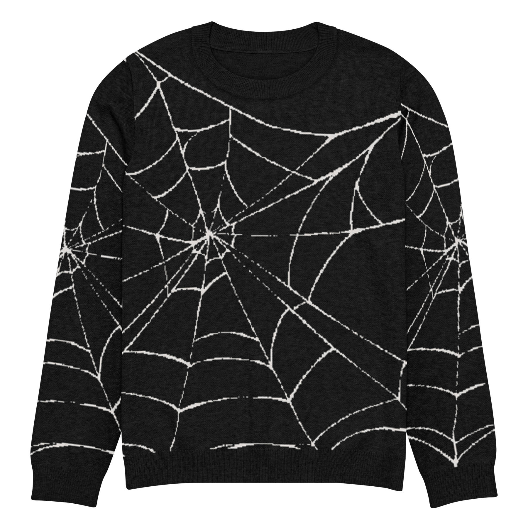 Webs We Weave Knit Crew Neck Sweater - Goth Cloth Co.7150911_19635