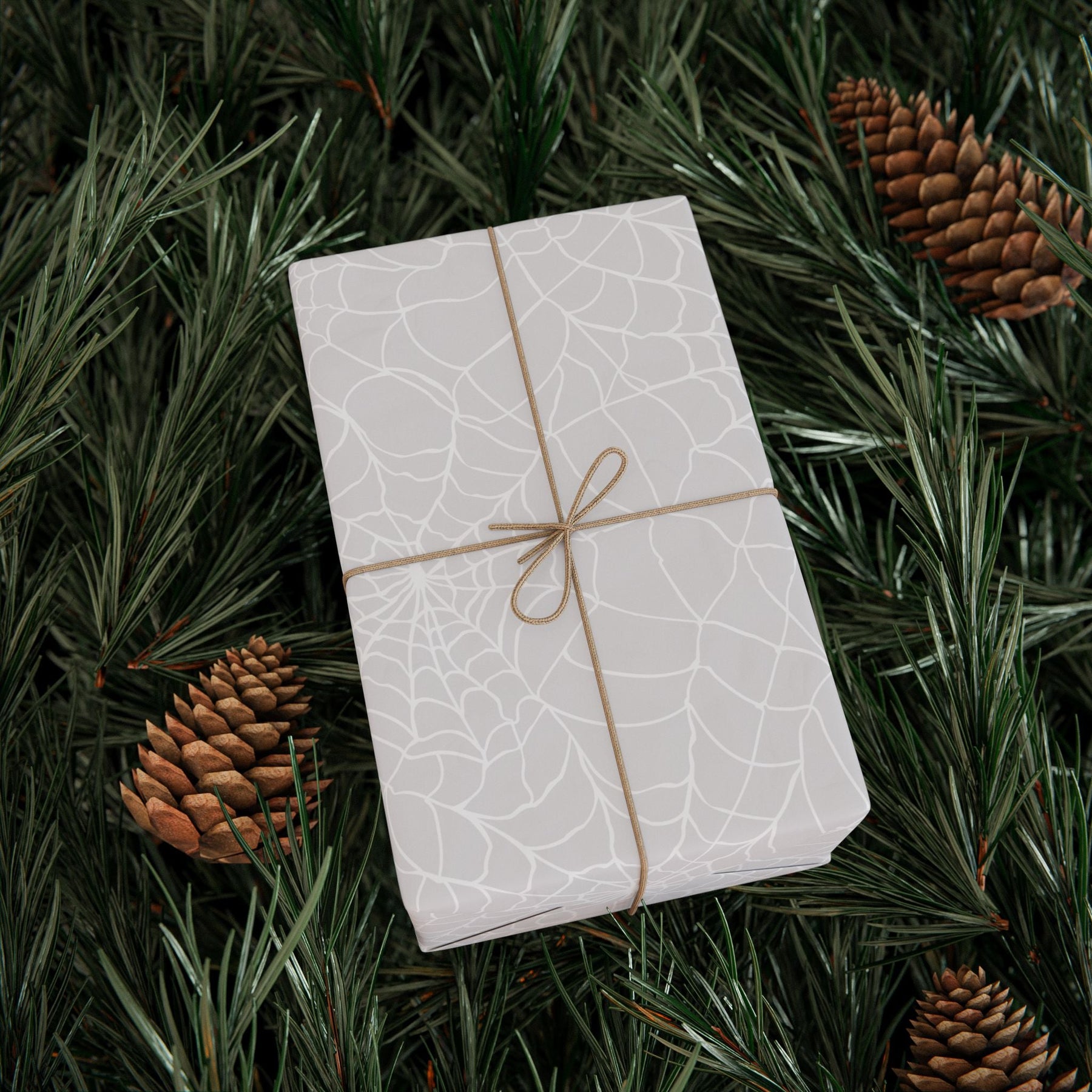 Whisper Webs Gift Wrap - Goth Cloth Co.Home Decor27624544452275184365