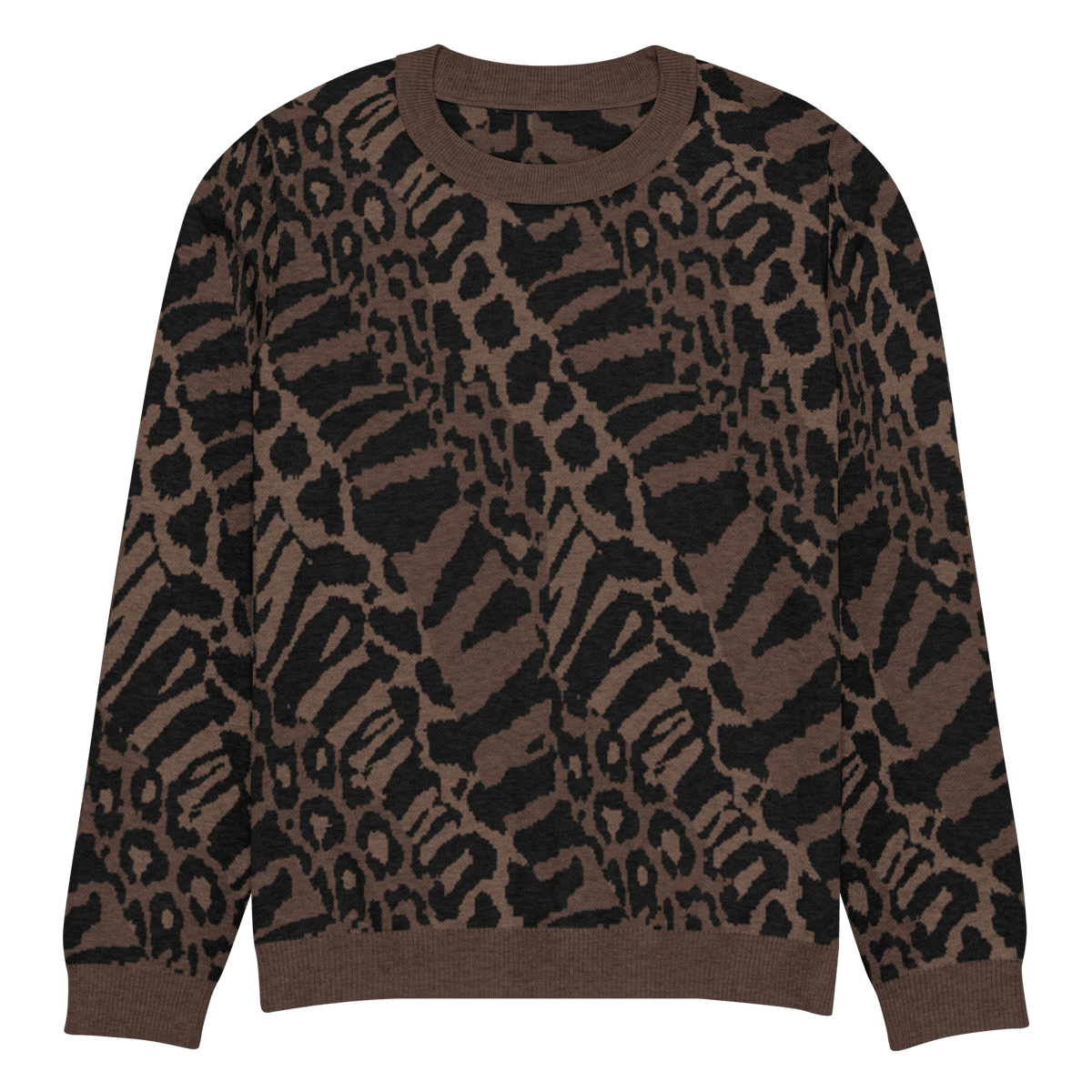 Wild Thing Mocha Knit Crewneck Sweater - Goth Cloth Co.8978339_19635