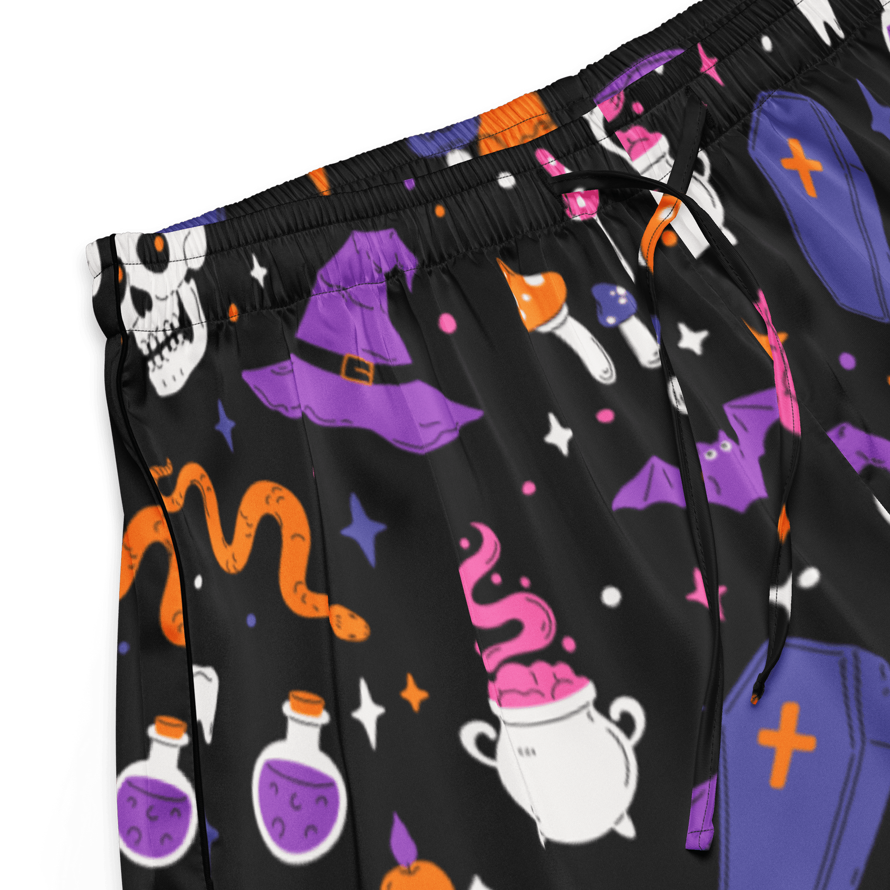 Witch's Whimsy Silky Pajama Shorts - Goth Cloth Co.8120773_20988
