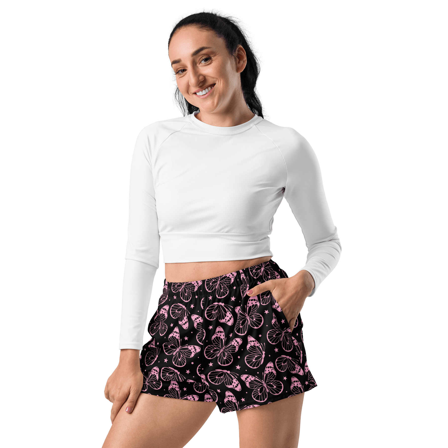 You're My Butterfly Y2K Unisex Swim Trunks - Goth Cloth Co.6395414_9804
