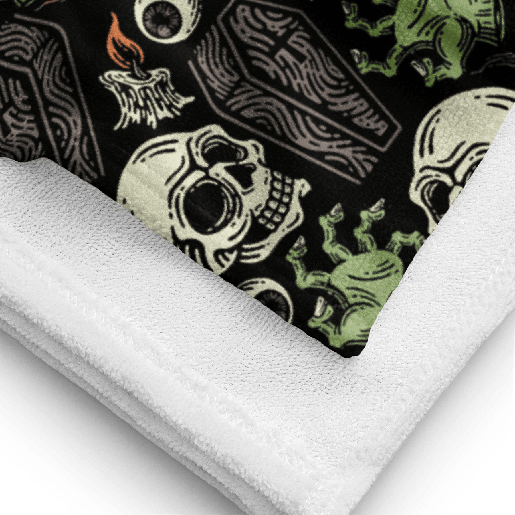 Zombabe Beach Towel - Goth Cloth Co.3259885_8874