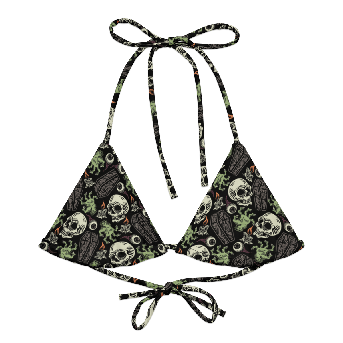 Zombabe String Bikini Top - Goth Cloth Co.2915623_16564