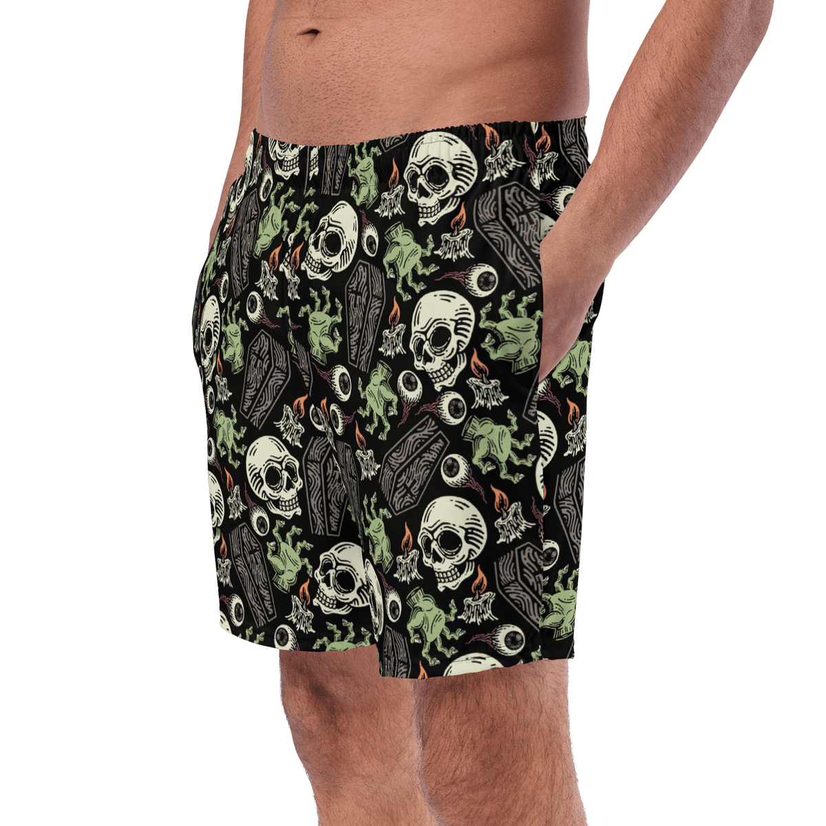 Zombabe Swim Trunks - Goth Cloth Co.1754169_14636