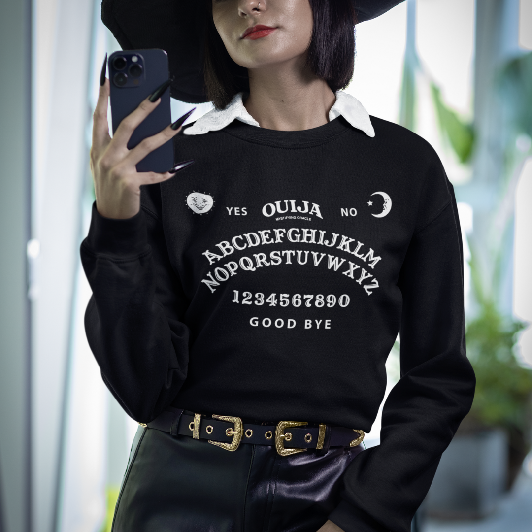 Sweatshirt Homme Sans Capuche - Logo Imprimé - Matière Douce - Décontracté Automne Hiver - Idéal Cadeau Noël