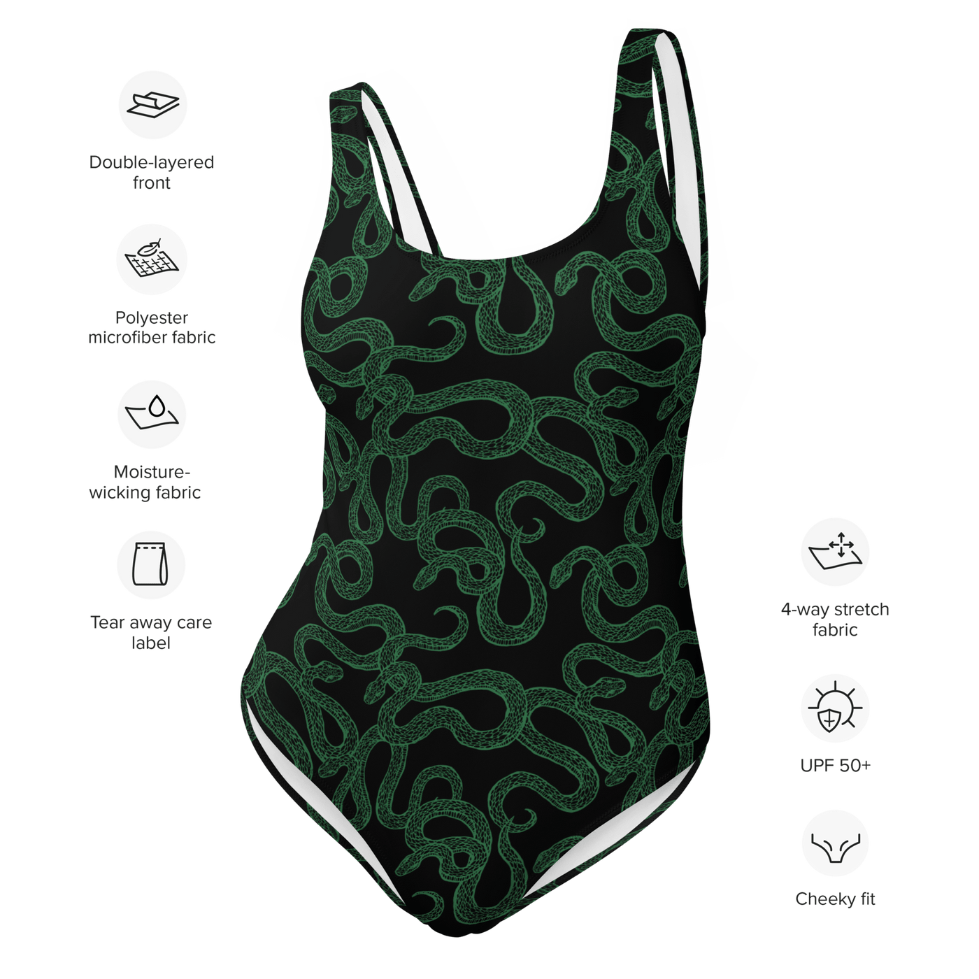 Gothic & Alternative One-Piece Swimsuits – Dark & Spooky Styles - Goth Cloth Co.