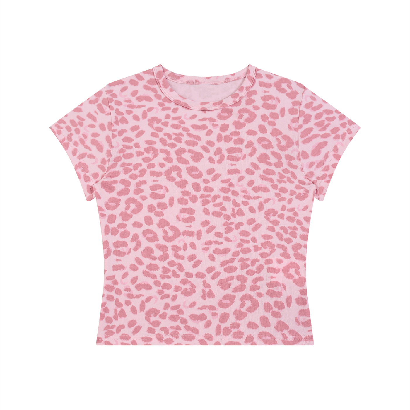 Leopard Print Baby Tee