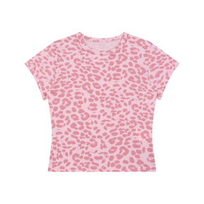 Leopard Print Baby Tee