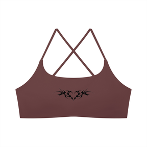 Venom Heart Women's Cross Strap Sports Bra