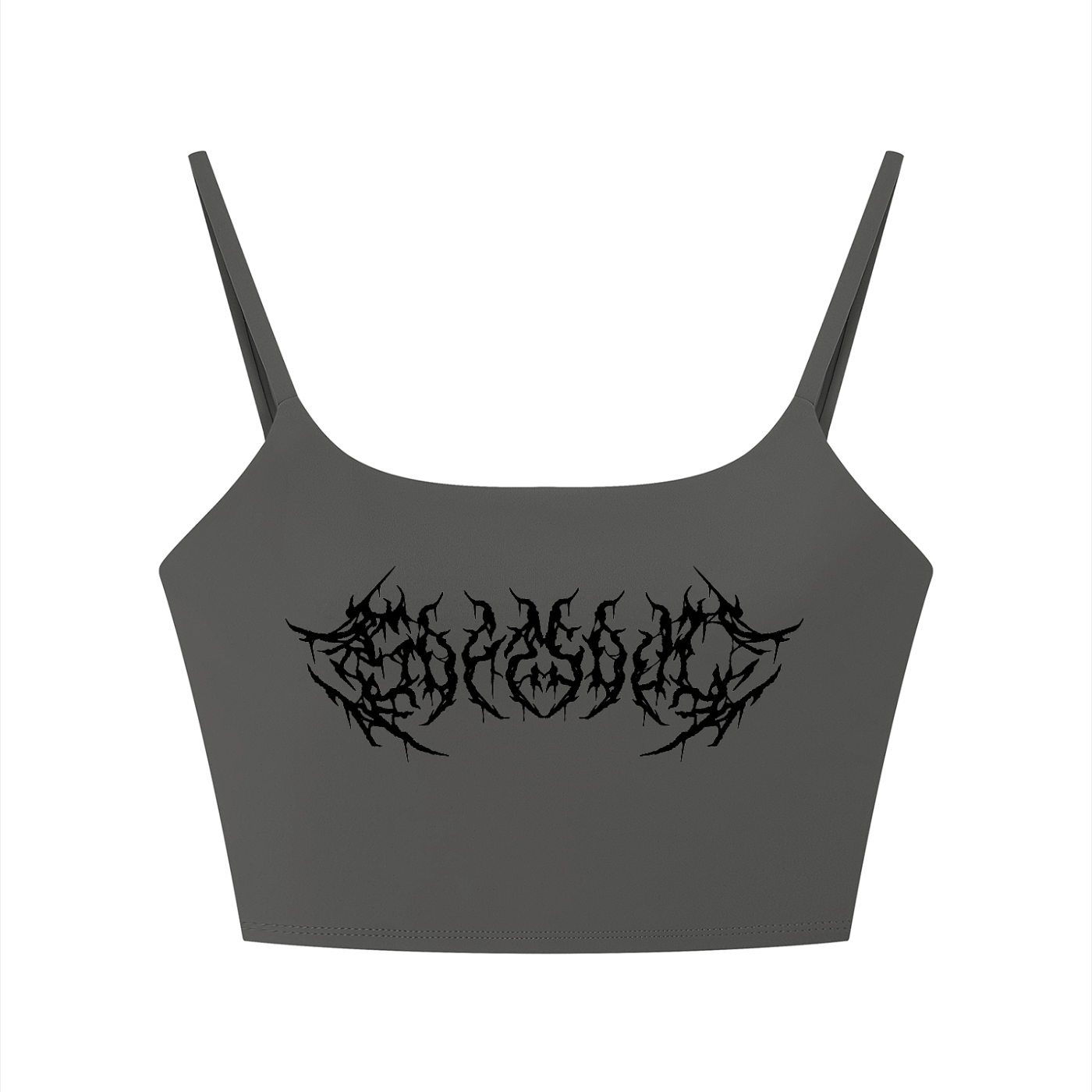 Soft Soul Metal Font Sports Bra