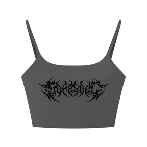 Soft Soul Metal Font Sports Bra