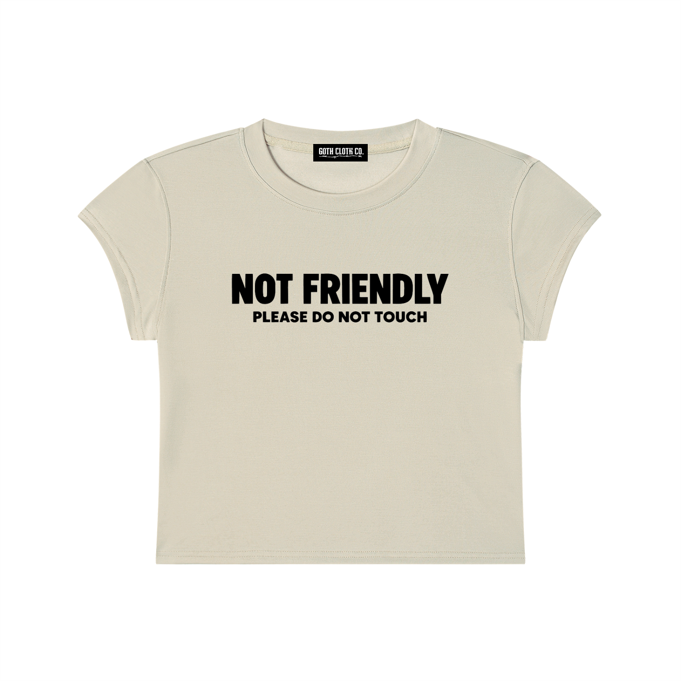 Not Friendly Baby Tee