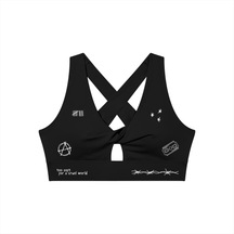 Mental Notes Twist Front Sports Bra