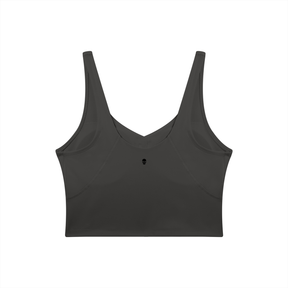 Bare Bones V-Neck Long Line Sports Bra