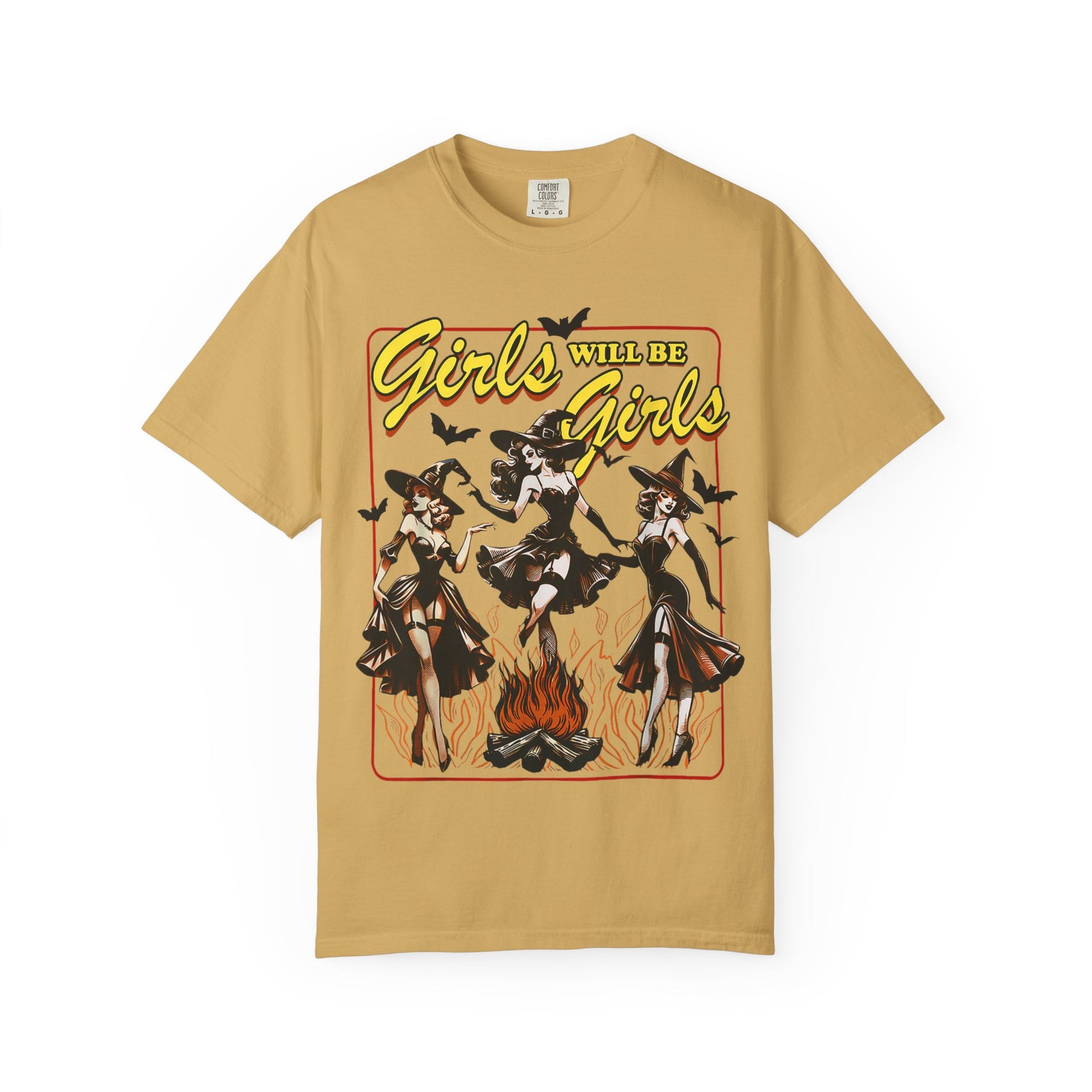 Girls Will Be Witches Unisex Comfy Tee