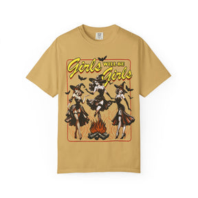 Girls Will Be Witches Unisex Comfy Tee