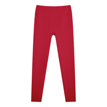 Lover Metal Font High Waisted Ankle Leggings