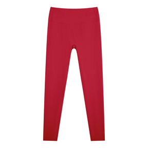 Lover Metal Font High Waisted Ankle Leggings