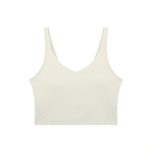 Bare Bones V-Neck Long Line Sports Bra