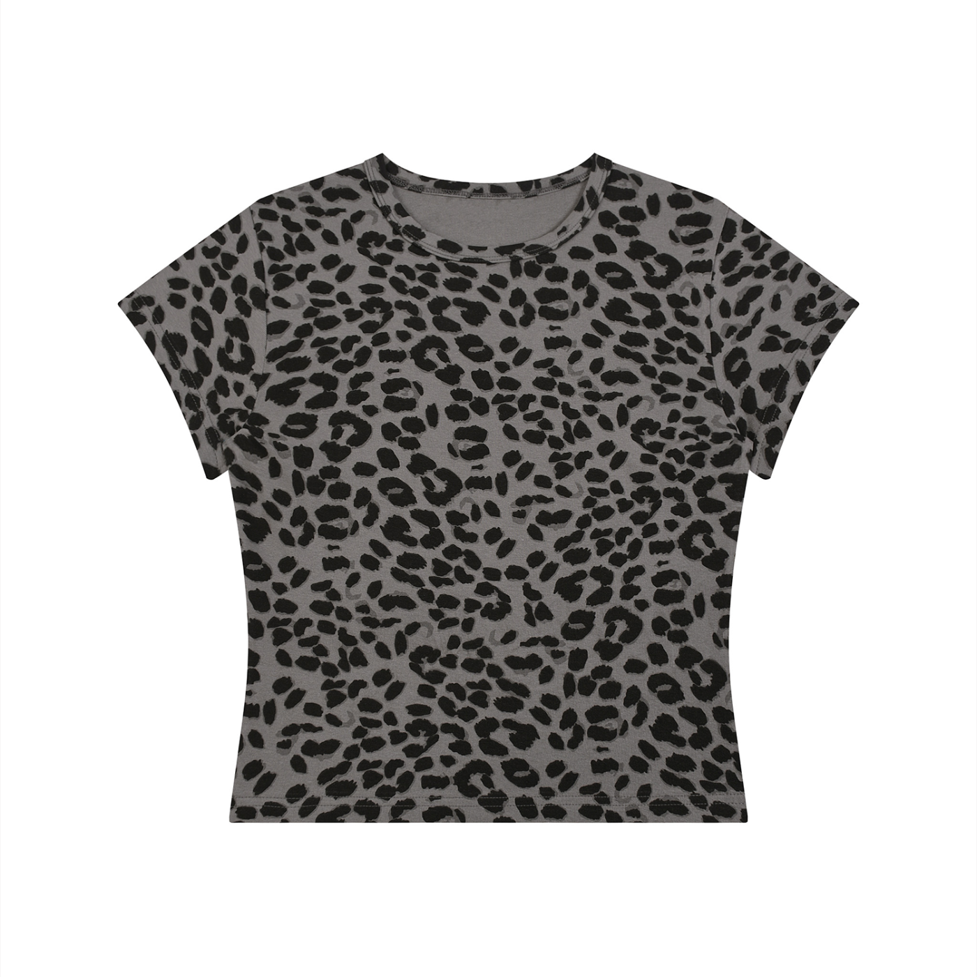 Leopard Print Baby Tee