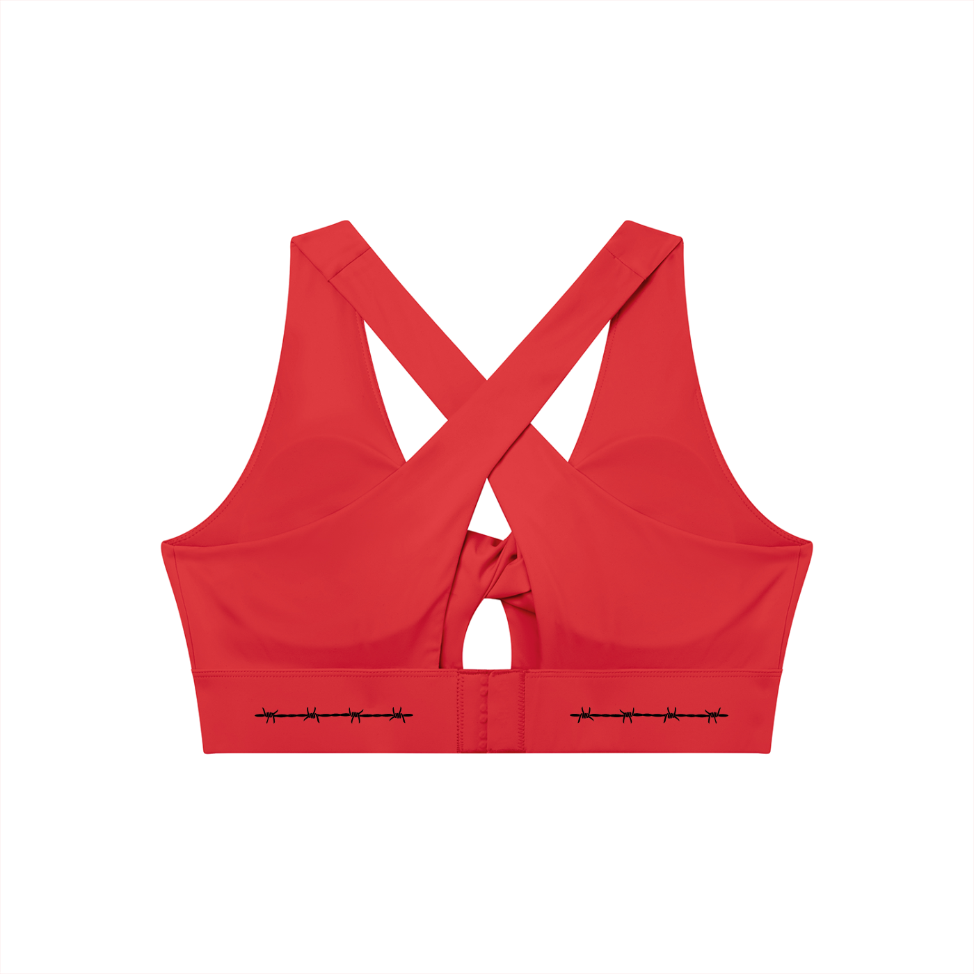 Bare Bones Front Twist Sports Bra