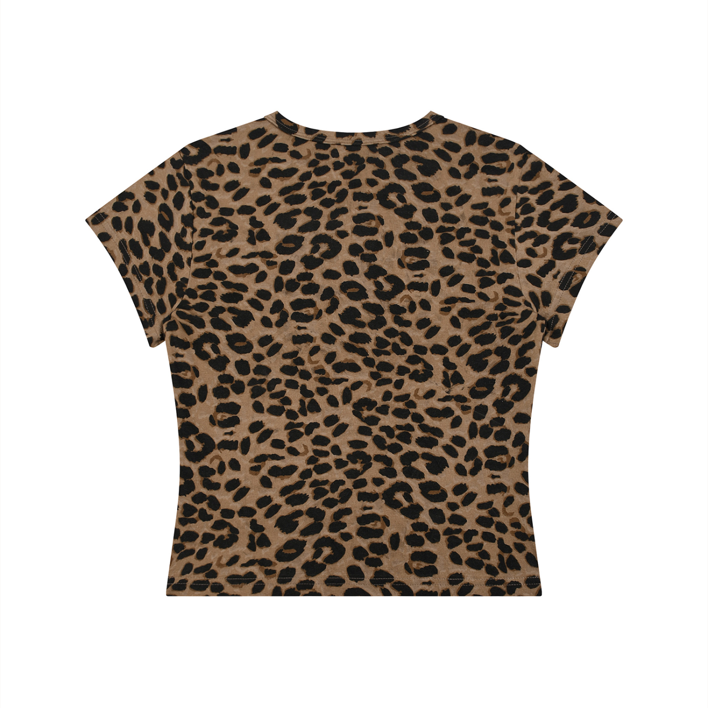 Leopard Print Baby Tee