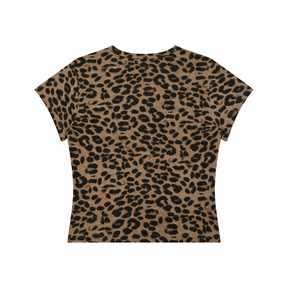 Leopard Print Baby Tee