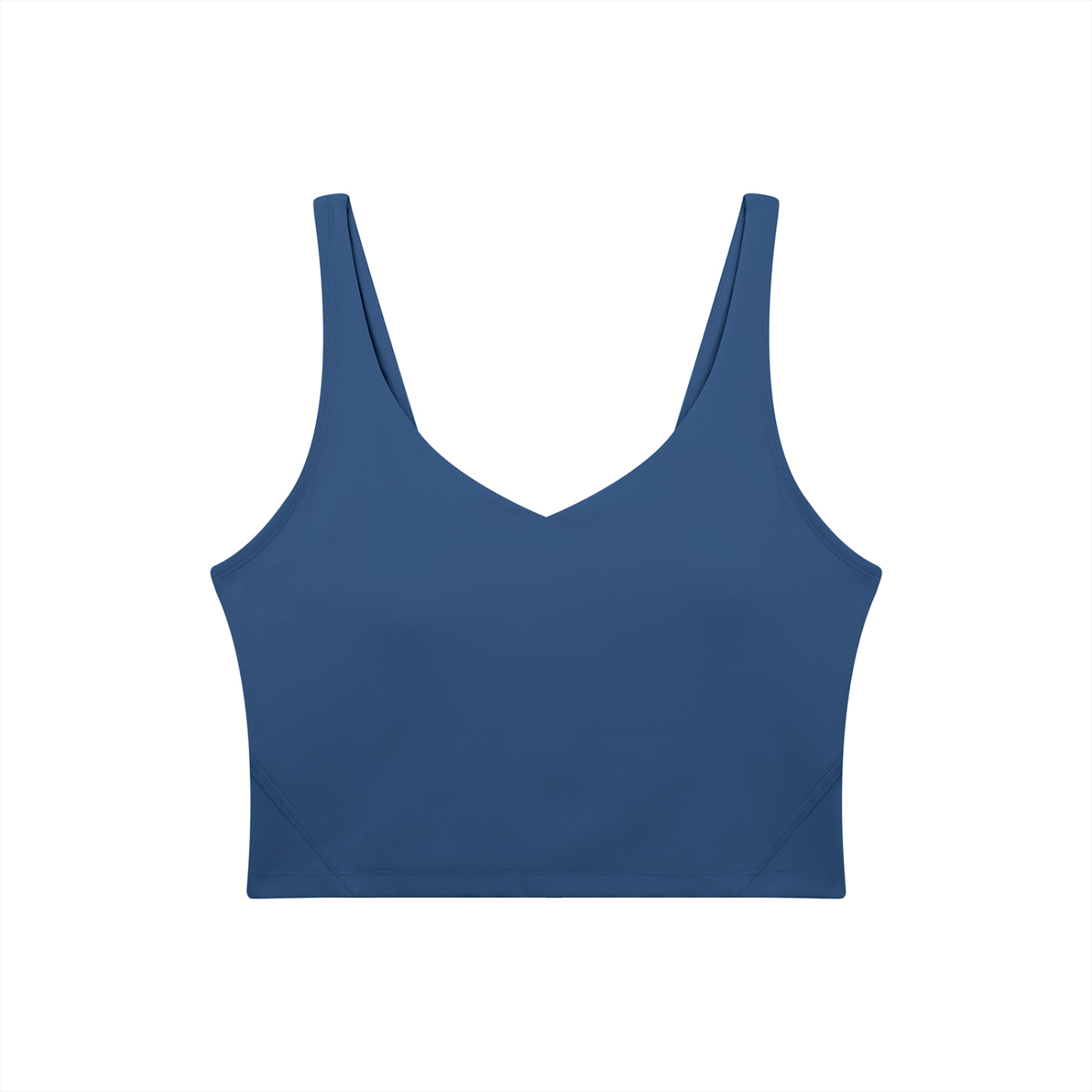 Bare Bones V-Neck Long Line Sports Bra