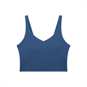 Bare Bones V-Neck Long Line Sports Bra